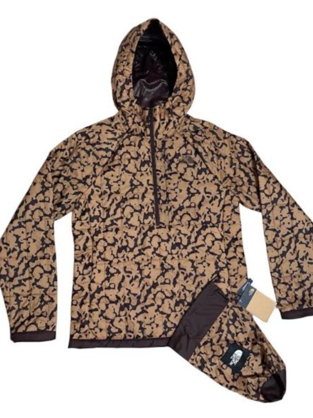 The North Face Circaloft 1/4 Zip Pullover Jacket, Almond Butter, Size Small